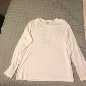 Long Sleeve T Shirt, White